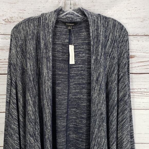 Banana Republic New Knit Waterfall Open Front Cardigan Size Small - Picture 4 of 12